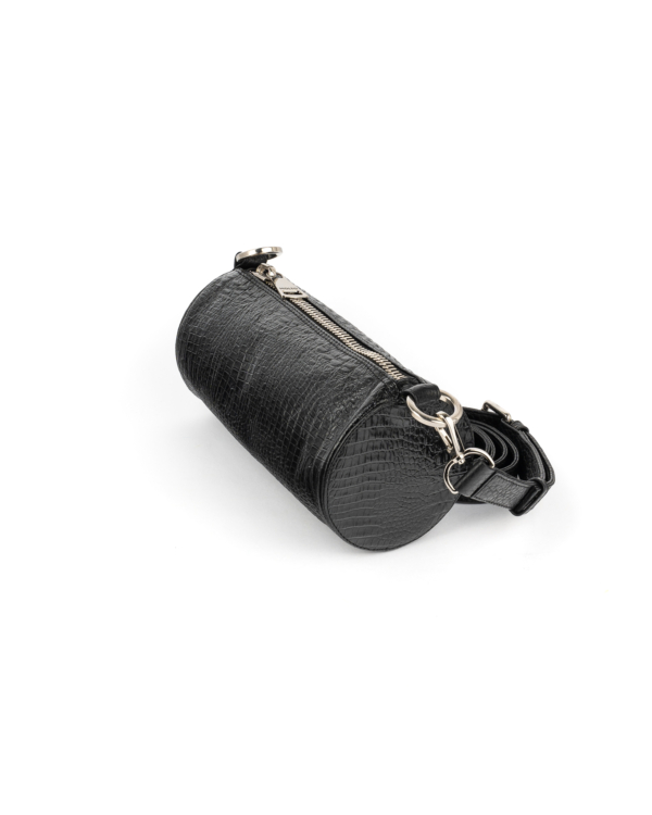 "Juicy Mini" Barrel Bag Black