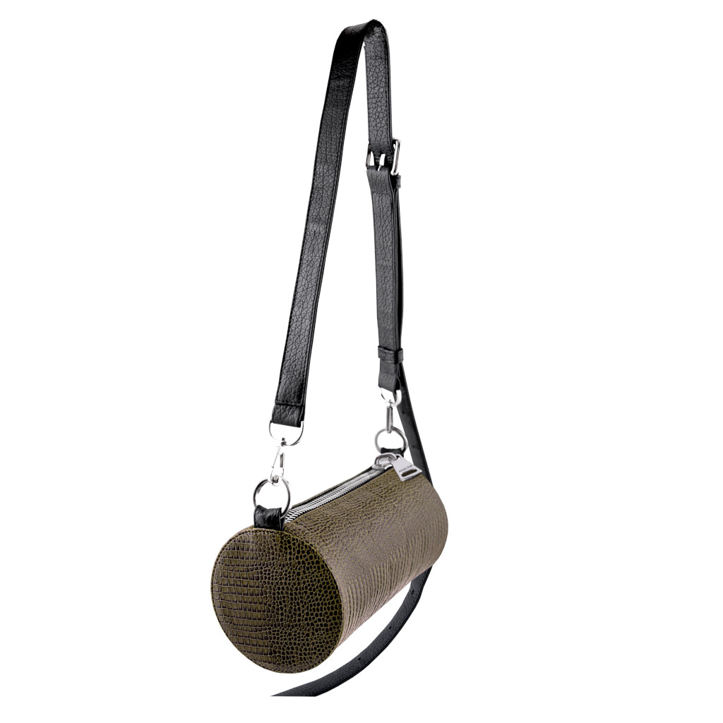 Crossbody Barrel Mini Bag Olive Shoulder bag by MOLTO torebka
